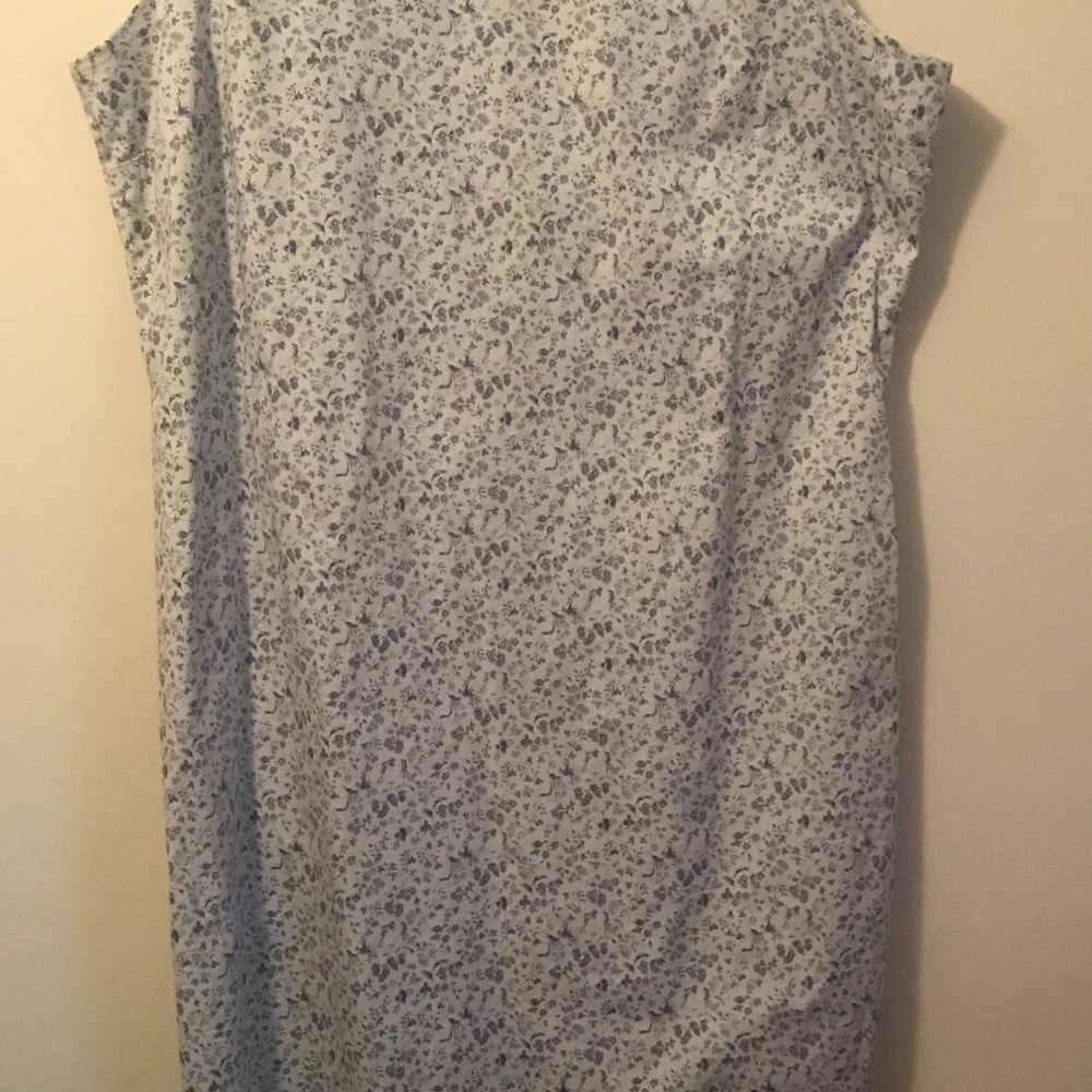 Floral Print Sleeveless Dress